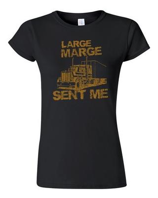 Junior Large Marge Sent Me Truck TV Bicycle Thieves Funny Parody DT T-Shirt Tee Unisex T-Shirt