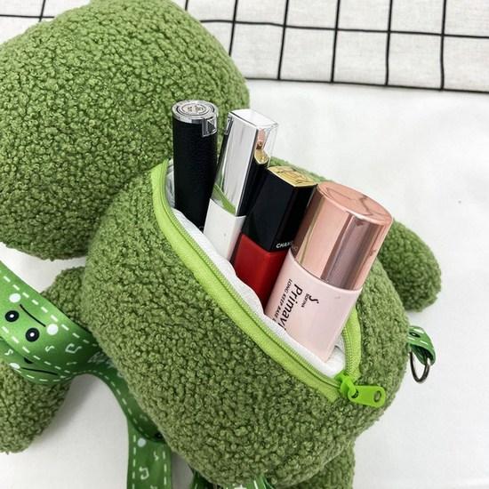 Minor Company Frog Plush Bag Сумка Matcha Cross