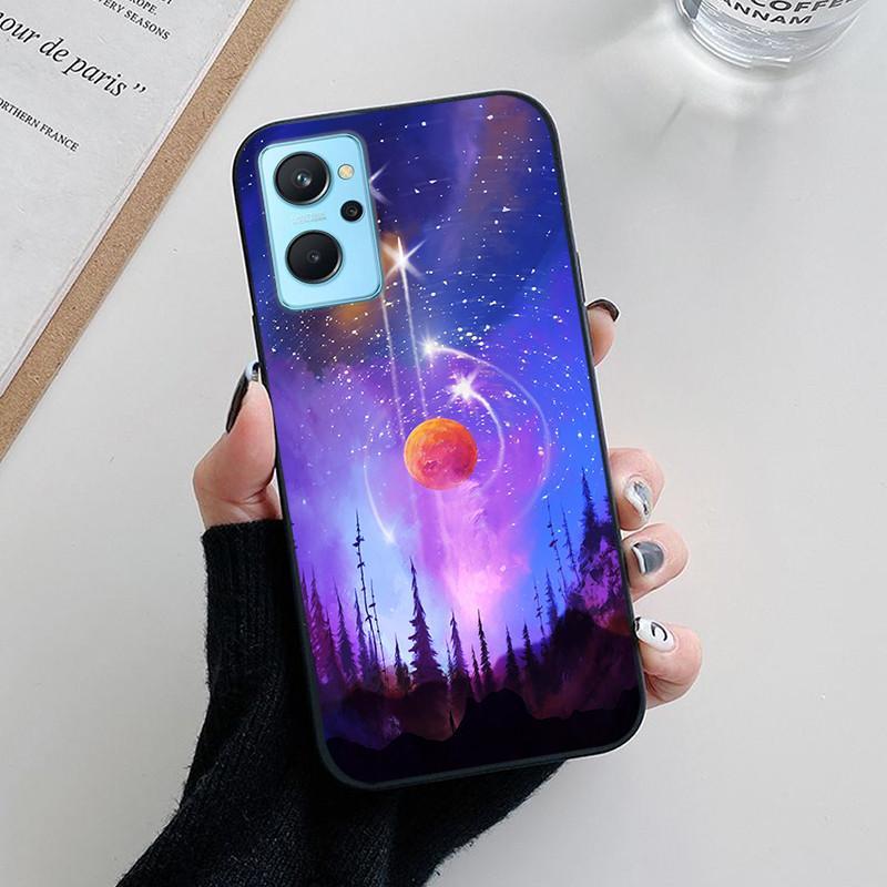 Чехол для OPPO Realme 9i Модный Панда Цветок Мягкий Силикон Задние Чехлы для Realme9i 4G Realme9 i Чехол RMX3491 чехол Fundas сумка