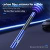 CLRJ1 Carbon Fiber Car Short Antena Radio FM Metal Receive Accessories For BMW M3 M5 X3 E93 F10 F20 F30 F40 F15 F25 F26 F31 F49 F86