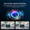 Универсальный автомобильный HUD дисплей, цифровой GPS-спидометр, измеритель скорости с большим шрифтом, KMH для всех автомобилей, автомобиль Plug and Play