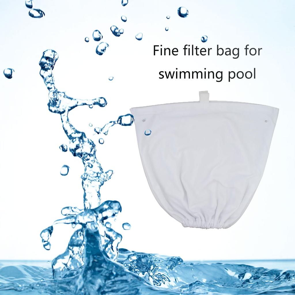 Efficient Pool Filter Bag Pool Cleaner Fine Filter Bag Pool Debris Filter Bag Cotton Texture Suitable for Pool Cleaner