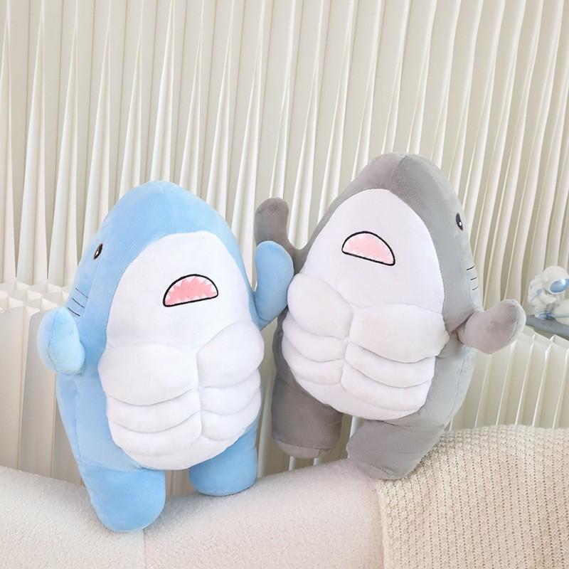 Плюшевая акула, забавная игрушка, прочный материал, детский подарок, украшение для дома, спальни, кукла