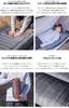 Компактный воздушный коврик FIELDOOR с подушкой из 2 штук 195 см x 75 см x 14 см, оснащенный компактным двойны рипстопом для улицы [комплект / серый] насос, место для хранения, ткань, клапан,