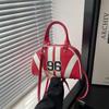 American sports hot girl style women's bag Internet celebrity trend bowling handbag fashion casual shoulder messenger bag
