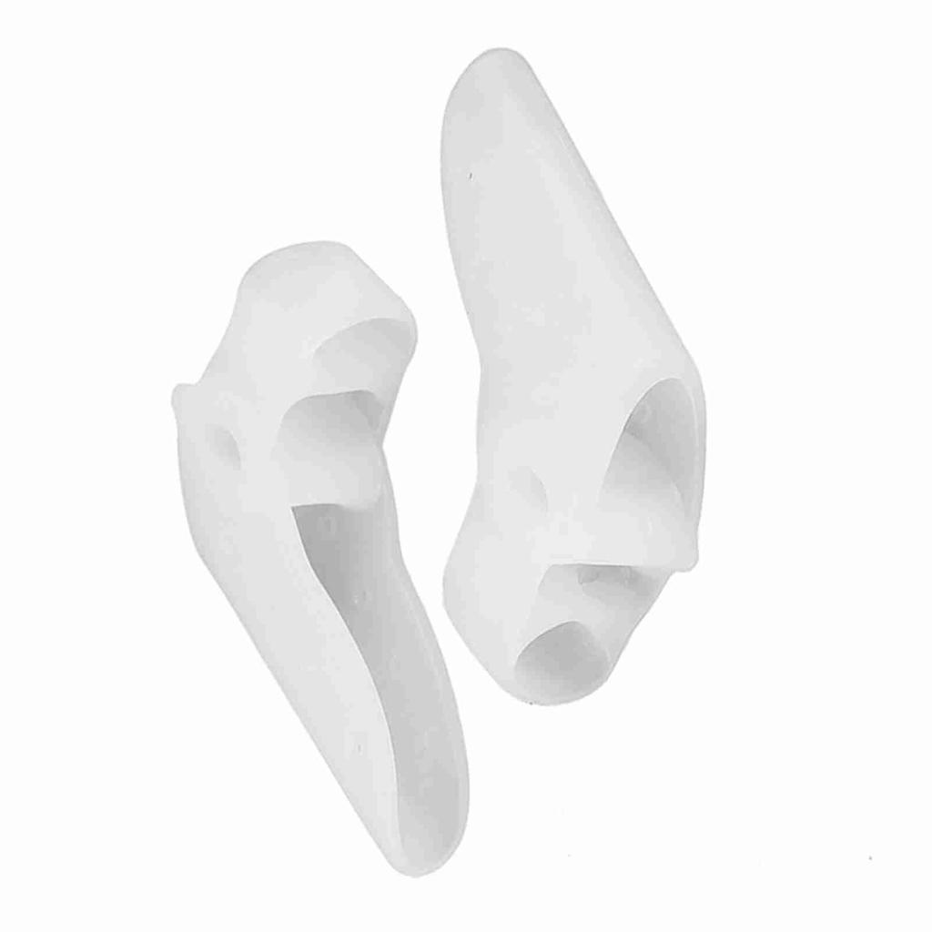 2 пары гелевых разделителей пальцев ног для коррекции вальгусной деформации молоткообразных пальцев ног, уход за ногами