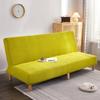 Бархатный чехол для дивана с полным покрытием, простой складной без подлокотника, эластичный чехол для дивана, тканевый универсальный универсальный чехол