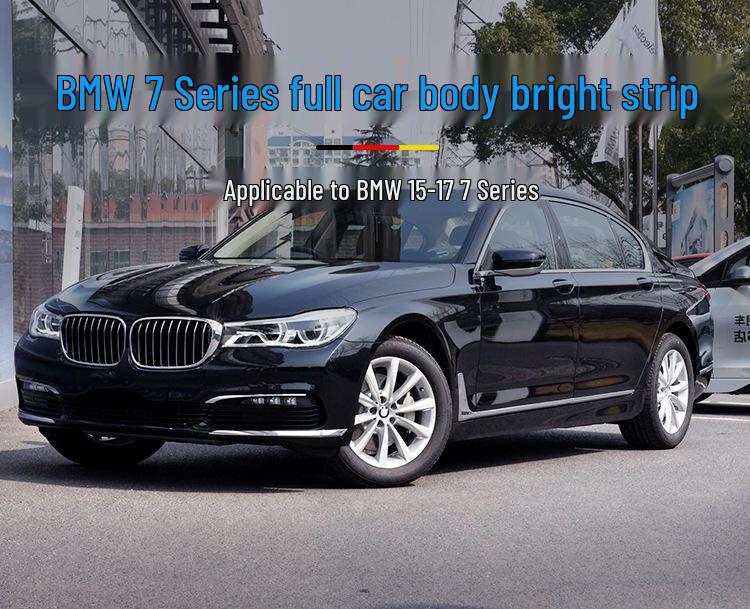 BMW Fender & Bumper Decorative Strips: 730Li Side Vents, 740Li Fog Light, 750L Front & Rear.