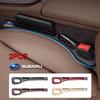 Subaru 2Pcs Car Slot Seat Gap Storage Filler PU Leather Accessories For Legacy Outback Forester STI Impreza XV Tribeca WRX BRZ Rgw1