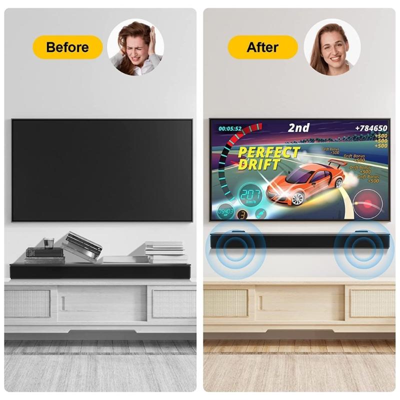 Универсальные настенные кронштейны для саундбара, прочный металлический держатель, подставка для динамика, плавающий кронштейн для динамика домашнего кинотеатра