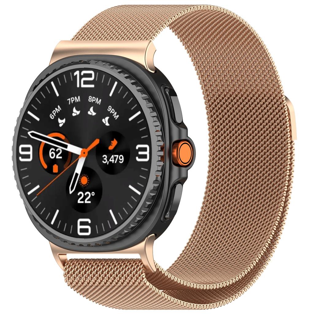 Миланская петля для Samsung Galaxy Watch 8/Classic 44мм 40мм 46мм Магнитный браслет Ремешок для Galaxy Watch Ultra 47мм