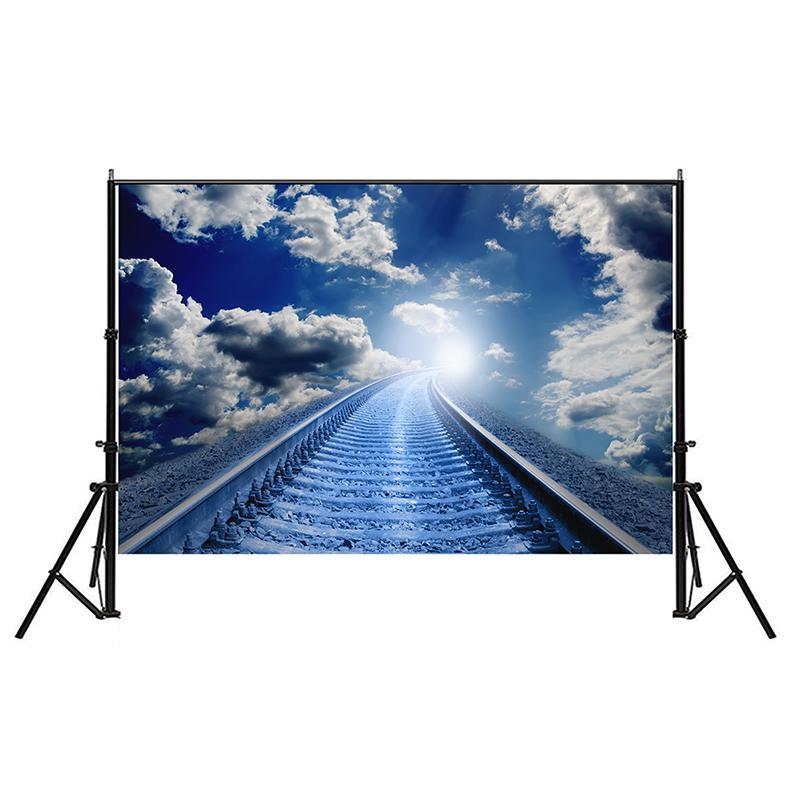 Railway Landscape Backdrop for Studio,Live Streaming,Parties Decor,Bedroom,Office,Background Tapestry