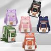 Customizable Capybara Backpack for Primary School Students, Cartoon Design, Lightweight, Suitable for Boys and Girls In Grades 1-6.