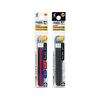 Сменные стержни для Frixion Ball Slim 0,38 мм Черный + 3 цвета LFBTRF30UF-3B+3C Набор из 2 штук