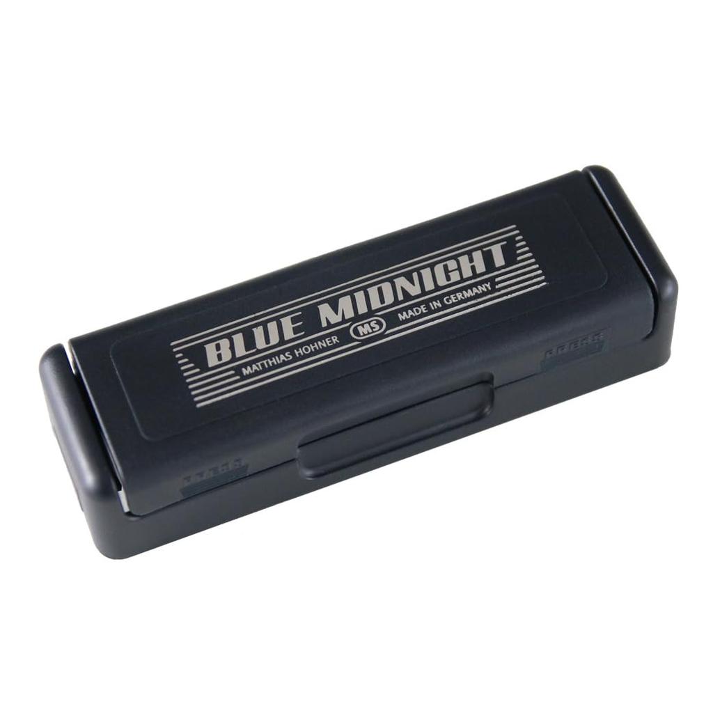 HOHNER Blue Midnight 59520 G Tone 10 Hole Harmonica Blue Midnight