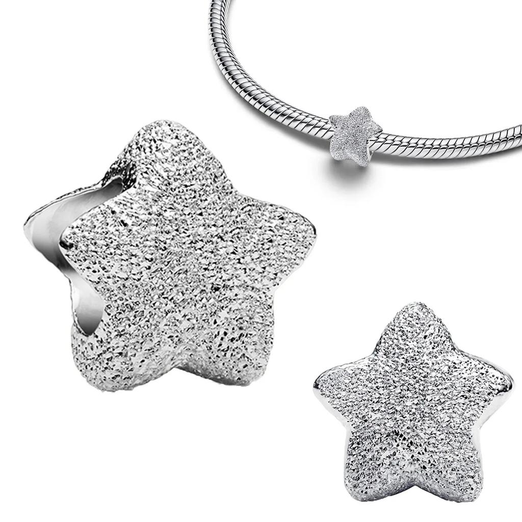 Оригинальные Медные Разноцветные Шармы Солнце Луна и Звезда Бусины Серьги Подвески Подходят для Браслета Ожерелья DIY Ювелирные Изделия Подарок