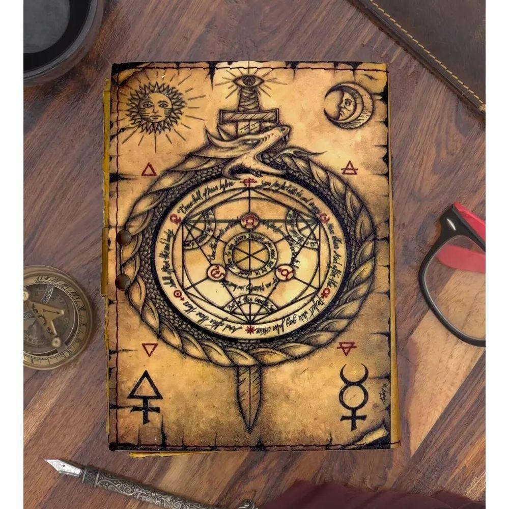 Пустая книга заклинаний журнала теней. Колдовские принадлежности. Заклинания ведьм для мужчин и женщин.