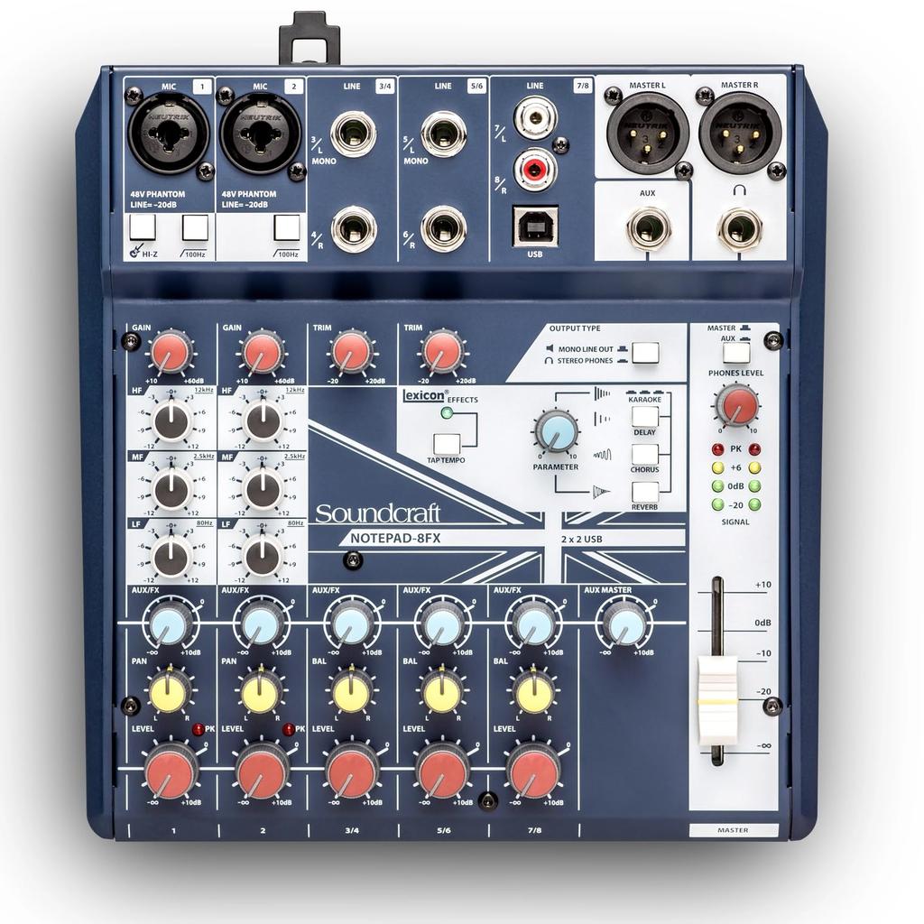 HARMAN PRO Soundcraft Soundcraft Notepad-8FX Small