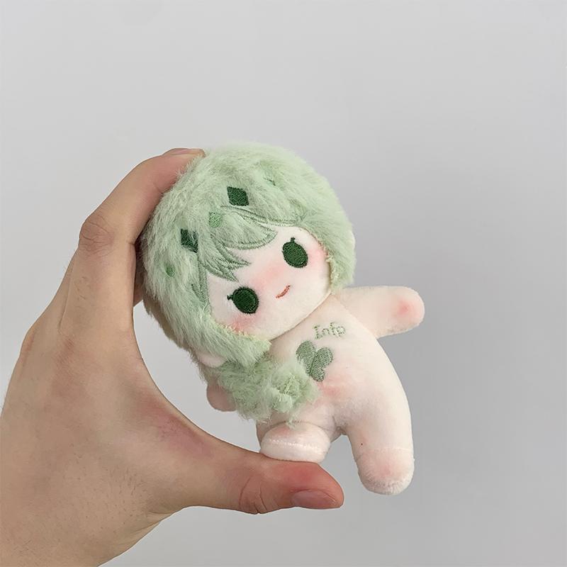 Custom 10cm Plush Doll Keychain Pendant Soft Stuffed Animal Toy Idol Kpop Personality Test Character for Bags