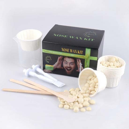 Hair Remove Kit Painless Long-lasting Fast Effect Uprooting Hot Film Hard Wax