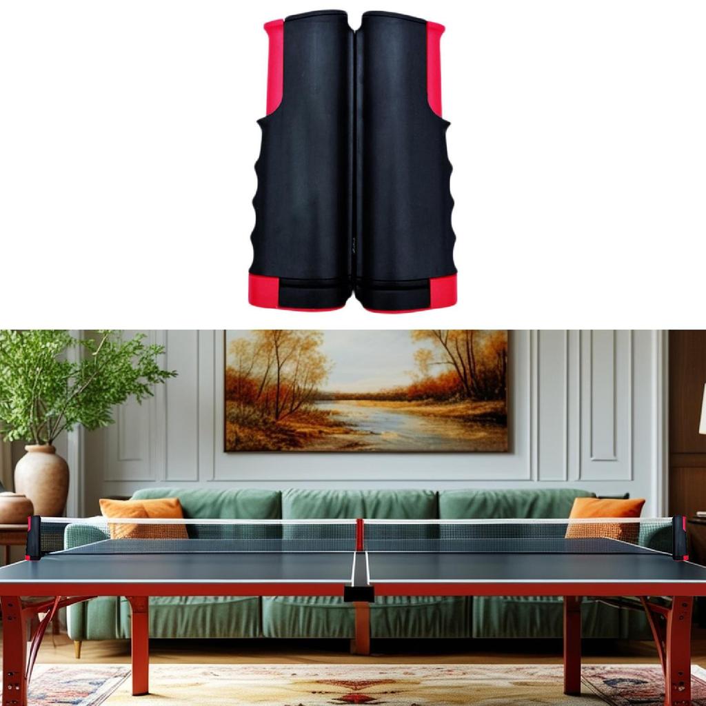 Выдвижная сетка для пинг-понга с зажимом для тренировок в помещении и на открытом воздухе, простая установка стола