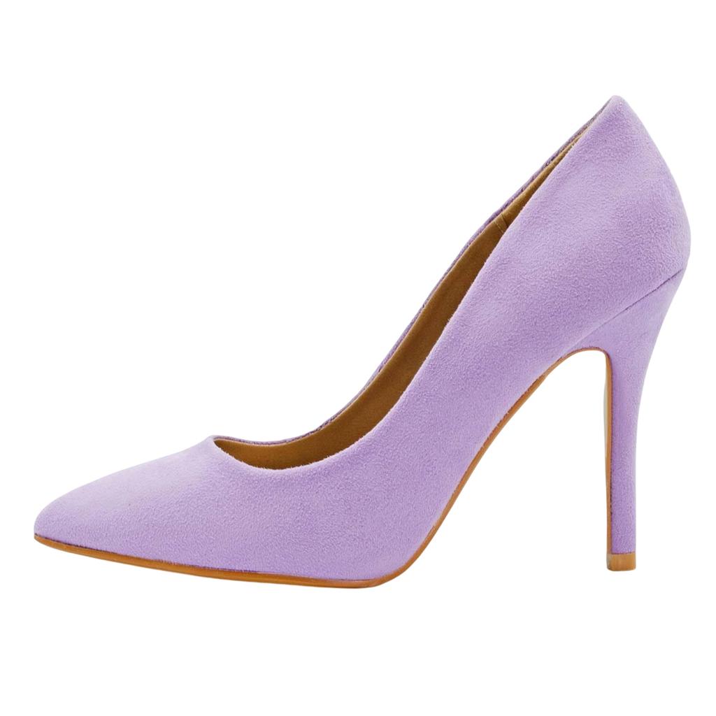 Where's That From Женские замшевые туфли-лодочки на высоком каблуке