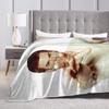 Dexter Morgan Flannel Blanket Winter  Super Soft Throw Blanket for Boy Girl Couch Chair Fashion Bedspread Sofa Bed Cover