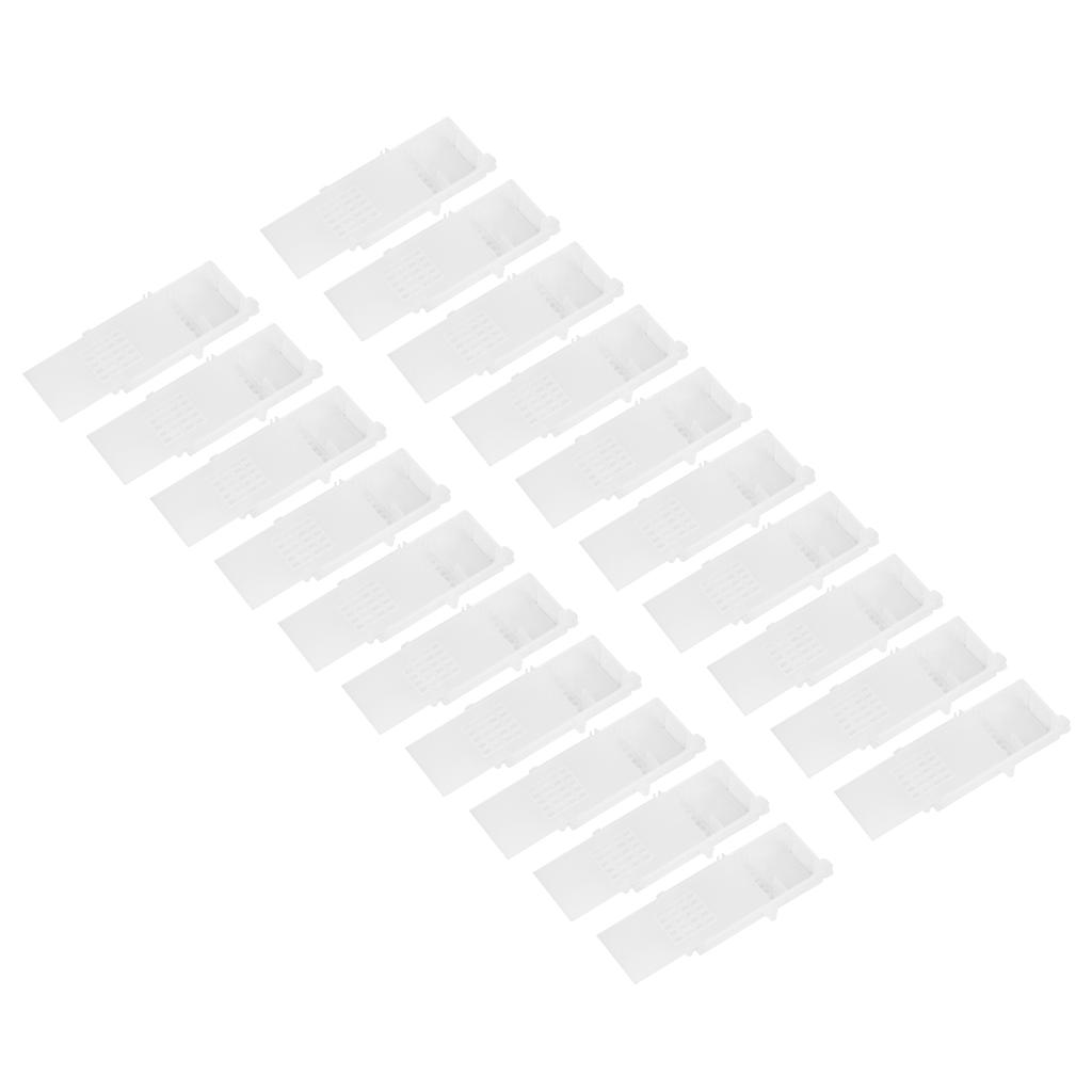 20 шт. Транспортные клетки для пчелиных маток, прозрачный ящик для отлова, инструмент для пчеловода, пчеловодческое оборудование