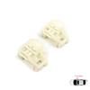 V1BWR47 Window Regulator Guide Clips Front Right for Pontiac Grand Am Sunfire Oldsmobile Alero Cutlass Chevrolet Cavalier Malibu