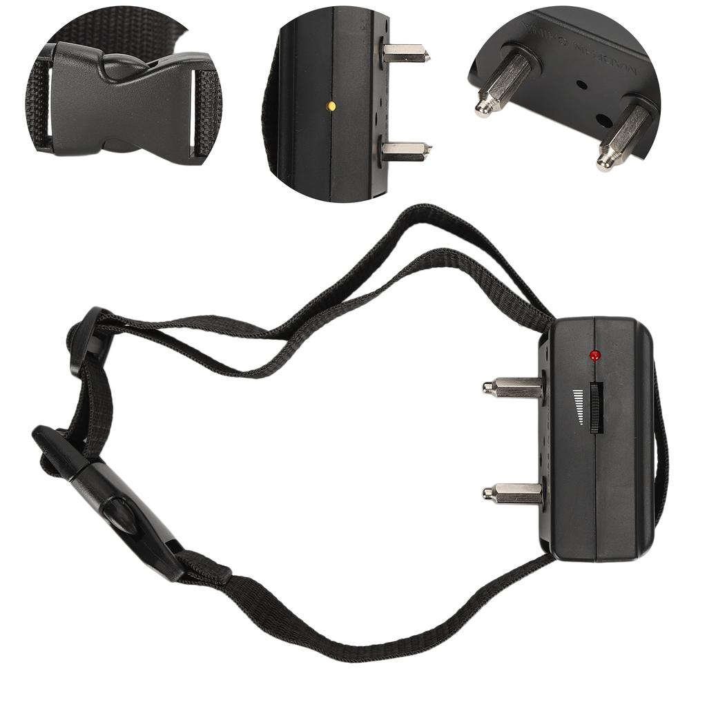 Электронный ошейник для контроля лая для домашних животных, водонепроницаемый тренажер для защиты от лая для собак, регулируемый звук