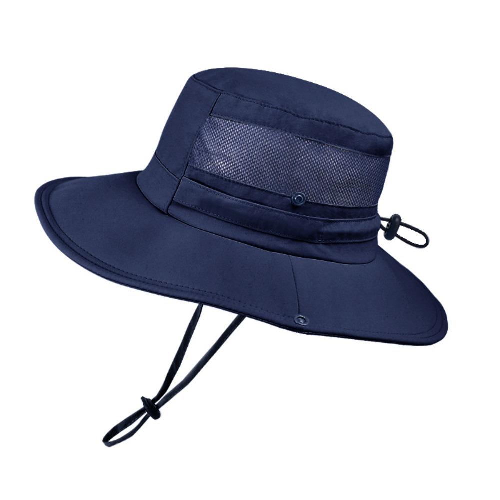 Дышащая шляпа-ведро Защита от солнца Кепка рыбака Модная шляпа от солнца Лето