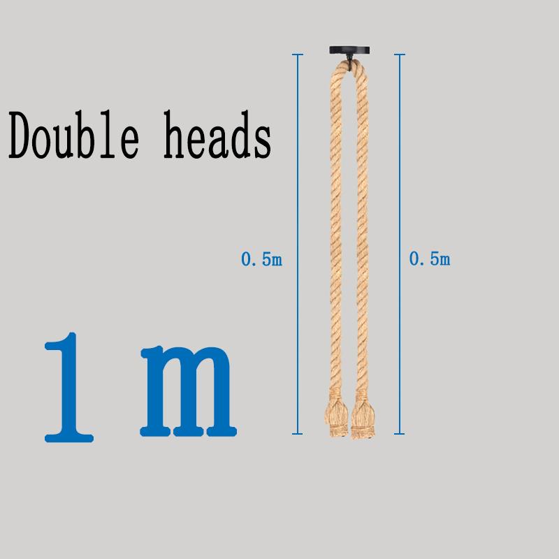 Эдисон E27 Винтажная люстра Лампа Американский ретро-подвесной светильник из пеньковой веревки Промышленные подвесные светильники Креативный лофт Домашний декор