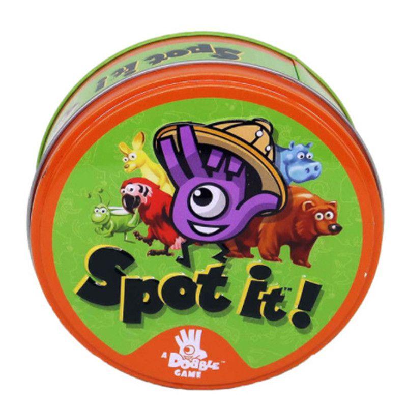 Карты для игры Dobble Spot It для захватывающего семейного веселья и быстрых визуальных задач