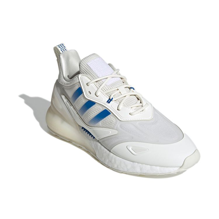 adidas Originals ZX 2K Boost 20 Унисекс Cloud White Off White Blue Bird GX1007