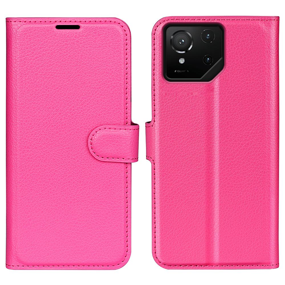 For Asus ROG Phone 9 Pro 5G Case Litchi Texture Shockproof Leather Wallet Phone Cover