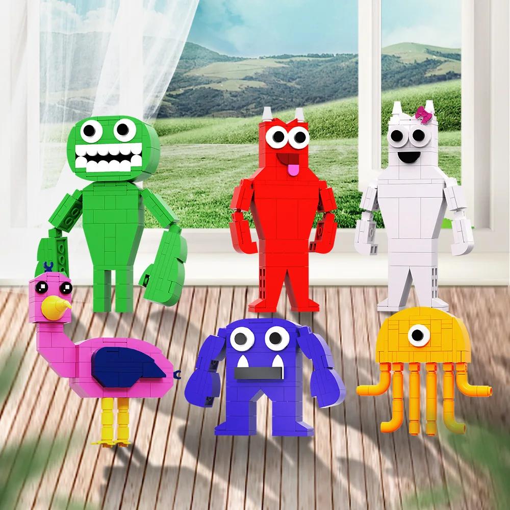 Игрушки для детского сада Monster Building Blocks Garten of Banban Сборка мелких деталей Building Blocks Детские подарки
