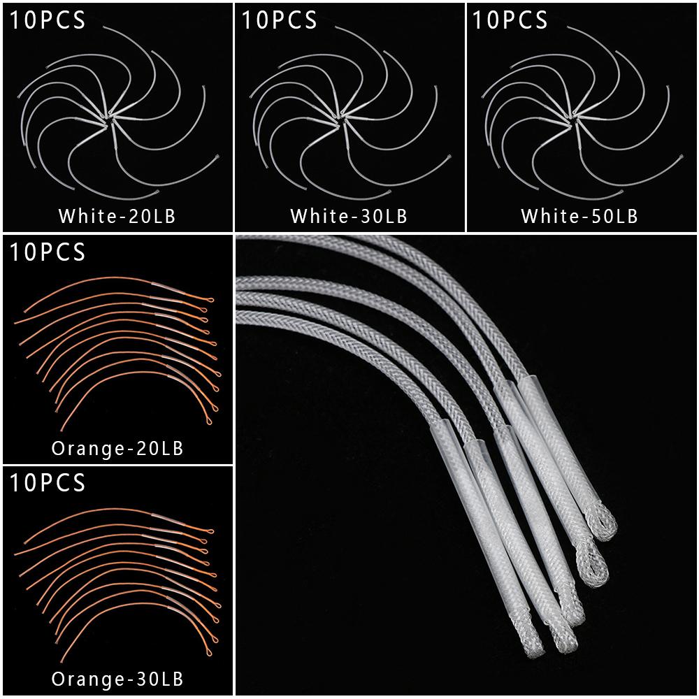 Practical Tackle Wire Leader Loops Fly Fishing Braided Line Weight Forward Floating Loop Connector