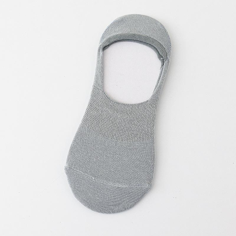 Женские летние тонкие сетчатые дышащие влагоотводящие носки с неглубоким вырезом, не скользящие, не спадающие, с невидимыми носками