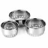 Формочки для выпечки из нержавеющей стали Tala - набор из 3 шт. маленького, среднего и большого размера