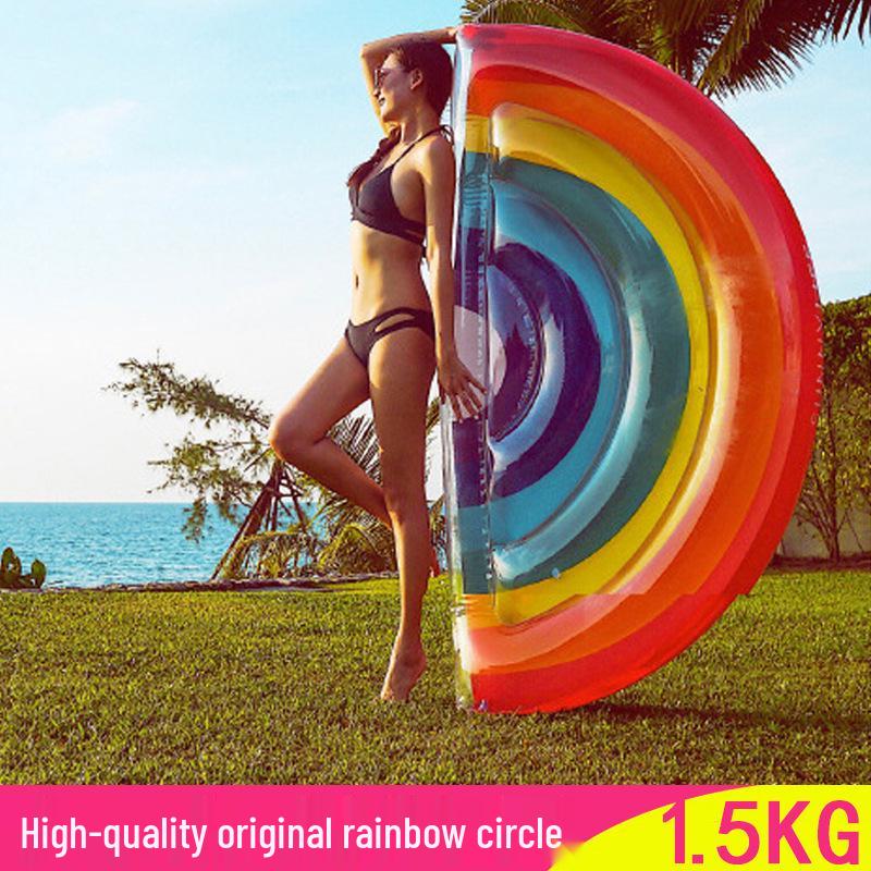 Высококачественные радужные кольца, пицца, арбуз и ананас - надувные матрасы - доступны различные модели