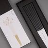 LAYANA Серия Hashiga Черная Нержавеющая сталь SUS316 Квадратная Роскошная Идеально подходит для торжеств и Набор палочек для еды Сделано на Тайване Палочки для еды, Форма, Подарок,