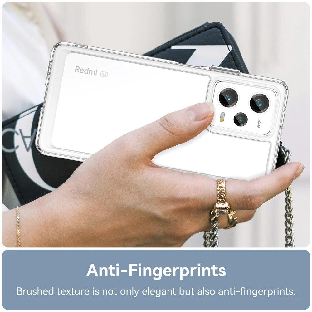 KEYSION Прозрачный противоударный чехол для Redmi Note 12 Pro + 5G 12S 11 Pro + 11S силиконовый чехол из ТПУ для телефона Xiaomi POCO X5 Pro 5G