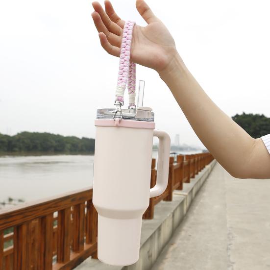 Ремешок для бутылки с водой, прочный ремень для бутылок объемом 16-40 унций, прочное силиконовое кольцо