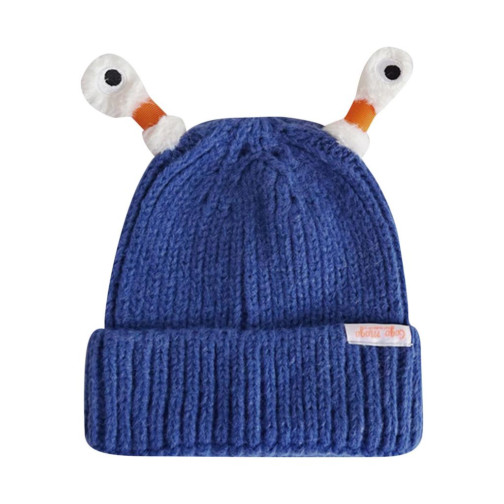 1 шт., милая детская вязаная шапка с забавными мигающими эластичными щупальцами для мальчиков и девочек, 1 шт., осень-зима