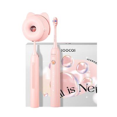 SOOCAS D3S Кошачья Лапка Звуковая Электрическая Зубная Щетка Подарочный Набор Вилка CN (адаптер в комплекте)