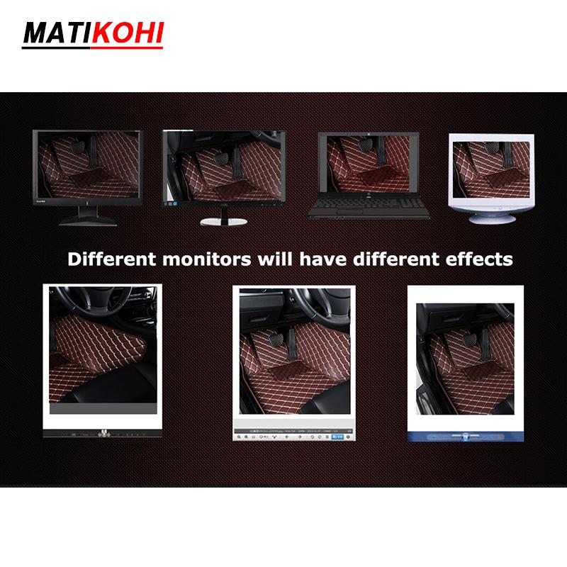 AOTI9 MATIKOHI Custom Car Floor Mats For Hyundai Grandeur Azera Auto Carpets Foot Coche Accessorie
