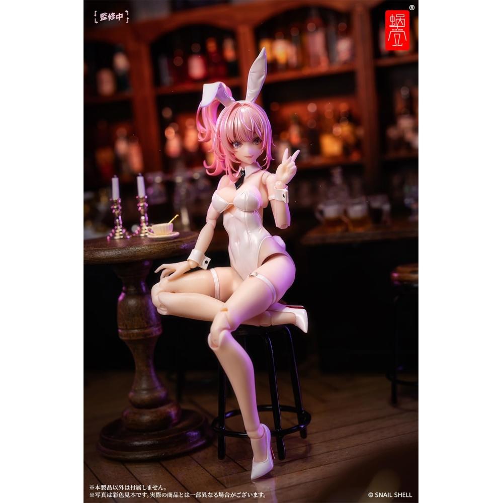 Cochlea Bunny Girl Airin Height Approx. 155mm (to Top of Head) 112 Scale Painted Action Figure Made of PVC, ABS, and POM