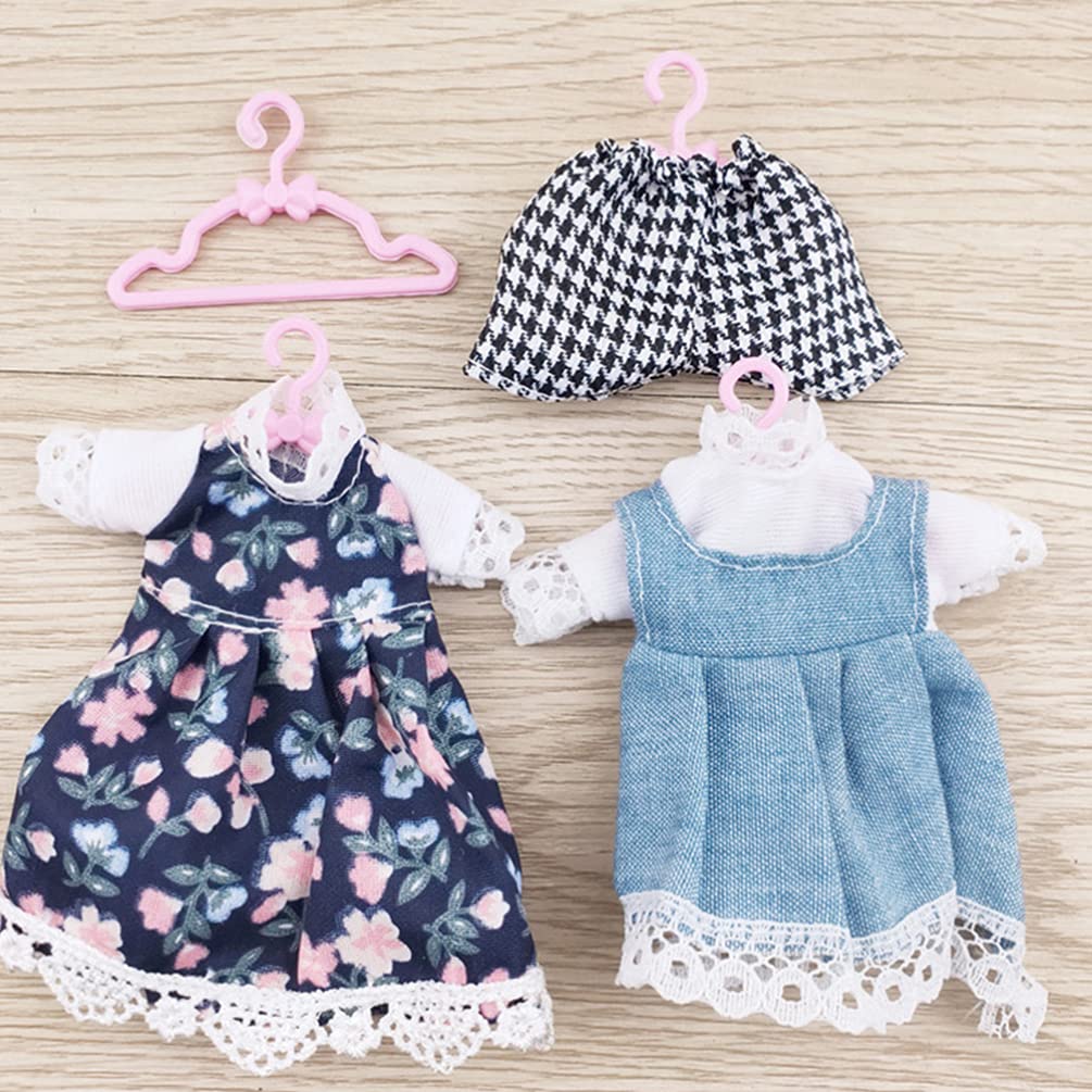 Frcolor Кукольная вешалка Мини-вешалка Вешалка для костюма Держатель костюма Мини-вешалка для одежды для кукол Мини-вешалка для одежды Вешалка для игрушек Стойка для кукол Вешалка для кукол