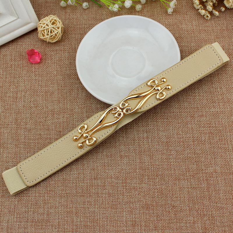 Весенне-летнее женское тонкое платье с эластичной пряжкой-поясом, женские модные аксессуары, тонкий эластичный пояс трех размеров