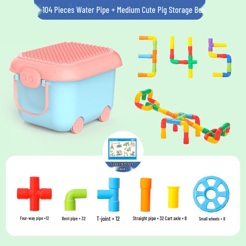 Multifunctional Children's Building Block Set: Educational Assembly Toy for Boys and Girls